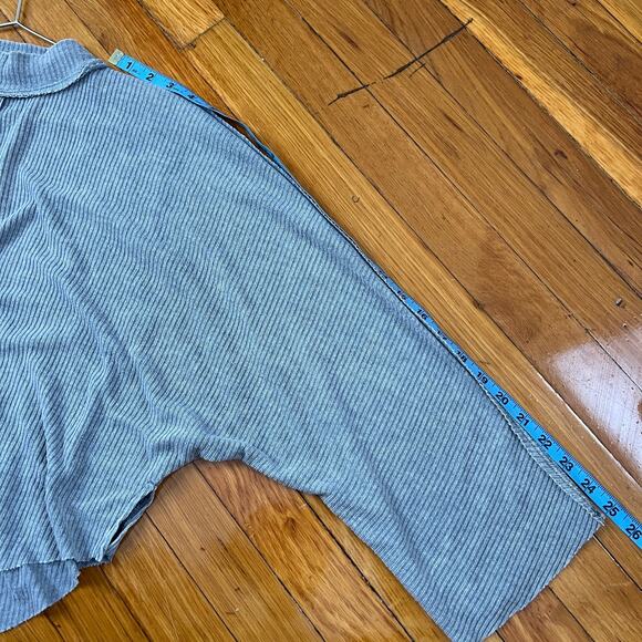 We the Free Gray Ribbed Mock Turtleneck Long Sleeve Sweater Size XS - Picture 12 of 12